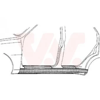 Marche-pied VAN WEZEL 5880103