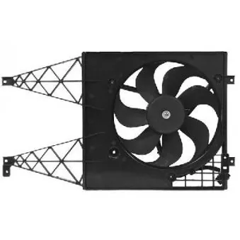Ventilateur, refroidissement du moteur VAN WEZEL 5888747