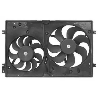 Ventilateur, refroidissement du moteur VAN WEZEL 5888749
