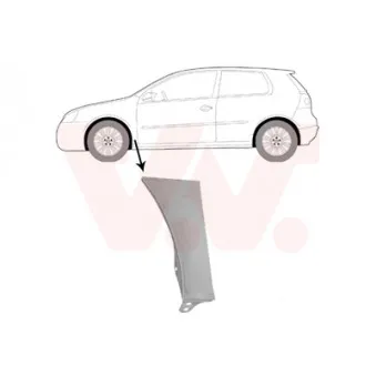 Aile avant gauche VAN WEZEL 5894155