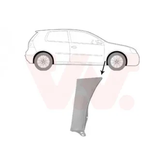 Aile avant droit VAN WEZEL 5894156