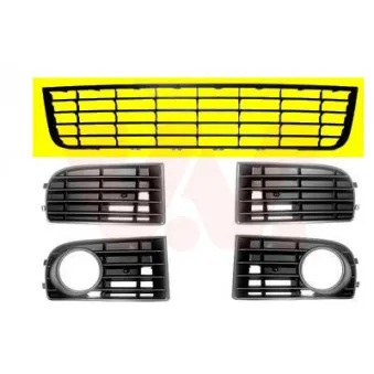 Grille de ventilation, pare-chocs VAN WEZEL 5894590