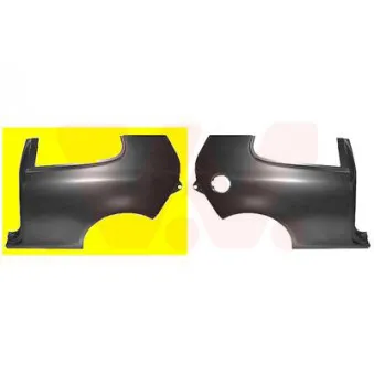 Panneau latéral arrière gauche VAN WEZEL 5894649