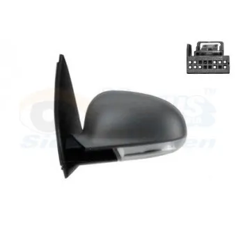 Rétroviseur extérieur VAN WEZEL 5894807