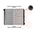Radiateur, refroidissement du moteur VAN WEZEL 59002038 - Visuel 1