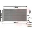 Condenseur, climatisation VAN WEZEL 59005194 - Visuel 1