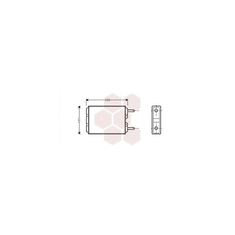 Système de chauffage VAN WEZEL 59006040