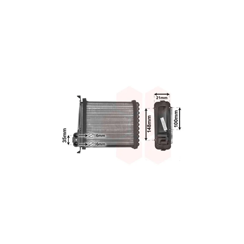 Système de chauffage VAN WEZEL 59006085