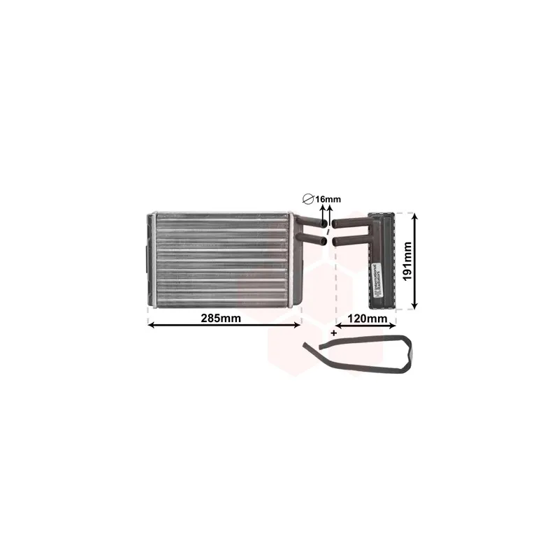 Système de chauffage VAN WEZEL 59006096