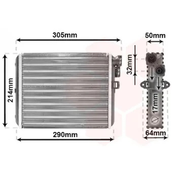 Système de chauffage VAN WEZEL 59006110