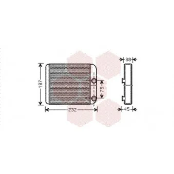 Système de chauffage VAN WEZEL 59006129