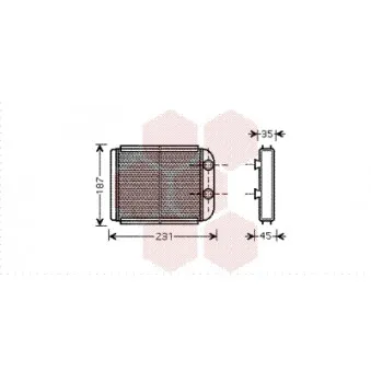 Système de chauffage VAN WEZEL 59006132