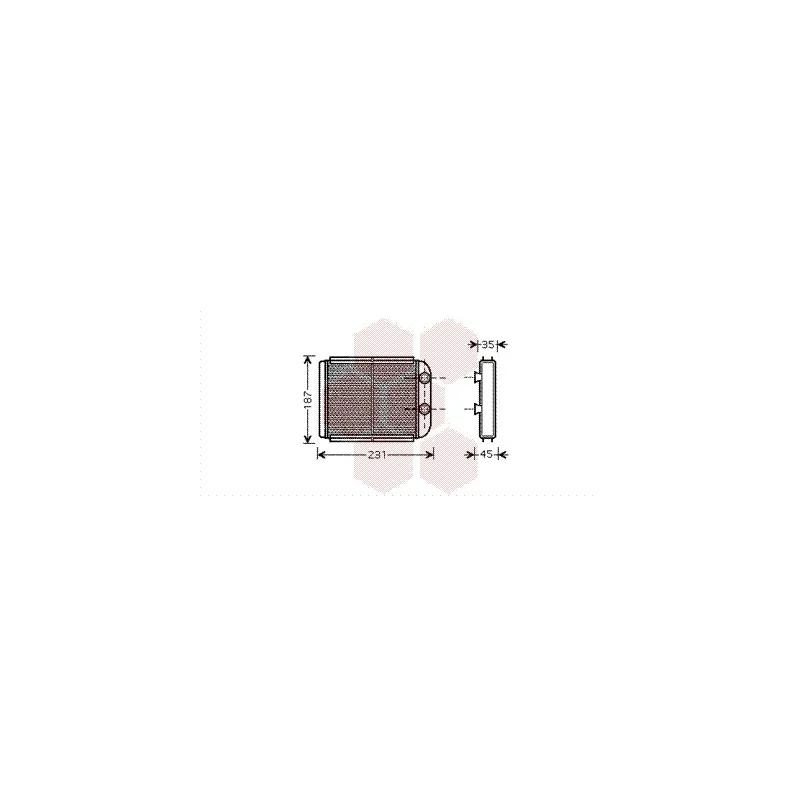 Système de chauffage VAN WEZEL 59006132