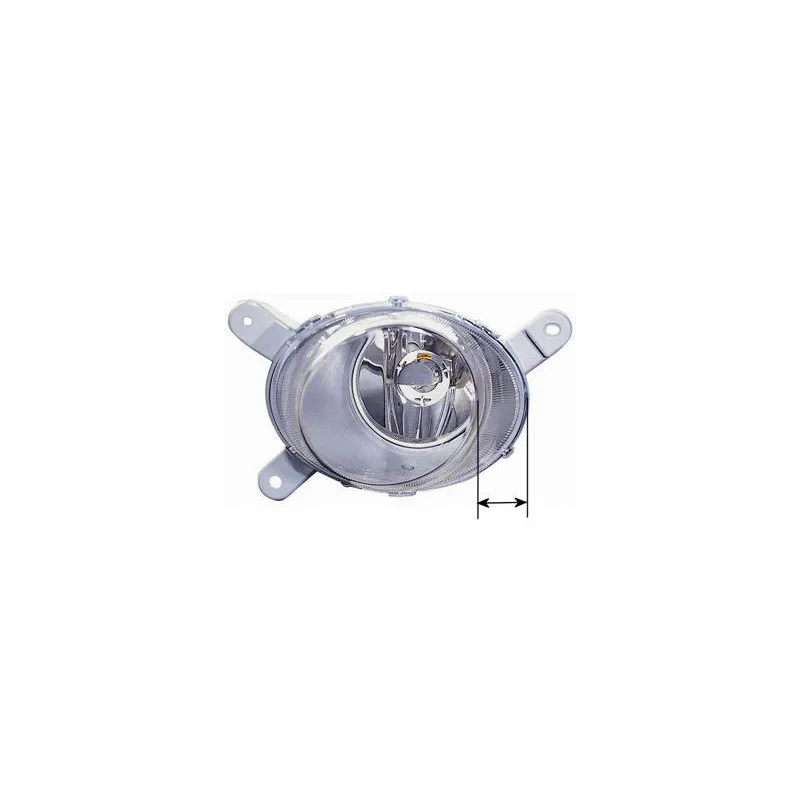 Projecteur antibrouillard VAN WEZEL 5921996