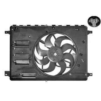 Ventilateur, refroidissement du moteur VAN WEZEL 5922747