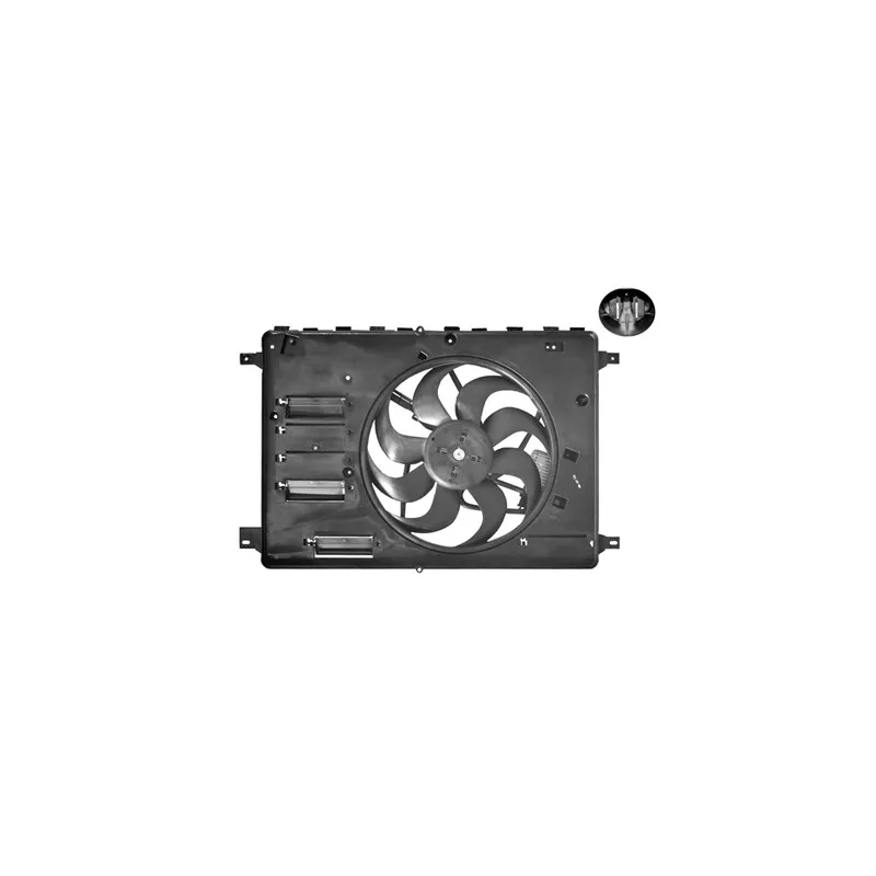 Ventilateur, refroidissement du moteur VAN WEZEL 5922747