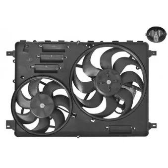 Ventilateur, refroidissement du moteur VAN WEZEL 5922749