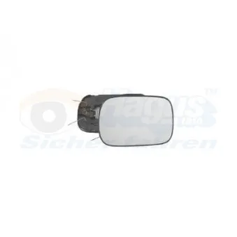 Verre de rétroviseur, rétroviseur extérieur VAN WEZEL 5998838