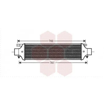 Intercooler, échangeur VAN WEZEL