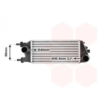 Intercooler, échangeur VAN WEZEL