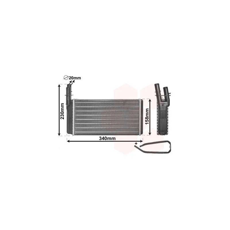 Système de chauffage VAN WEZEL 73006074
