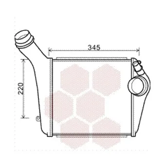 Intercooler, échangeur VAN WEZEL