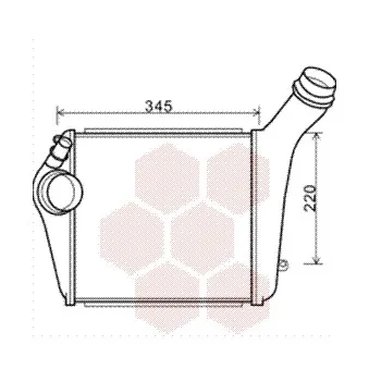 Intercooler, échangeur VAN WEZEL