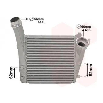 Intercooler, échangeur VAN WEZEL