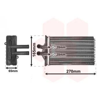 Système de chauffage VAN WEZEL 74006082