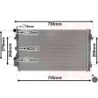 Radiateur, refroidissement du moteur VAN WEZEL 76002021 - Visuel 1