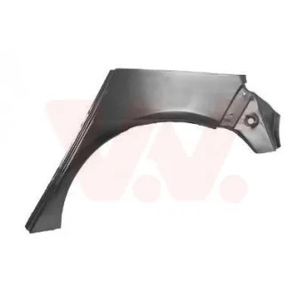 Panneau latéral arrière gauche VAN WEZEL 7625147