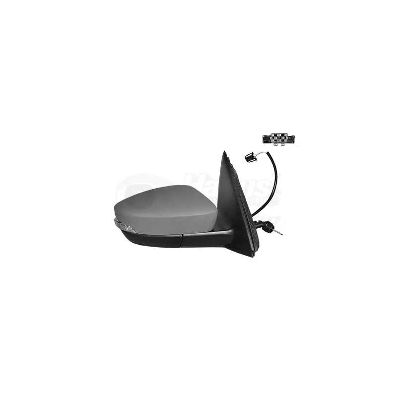 Rétroviseur extérieur VAN WEZEL 7629814