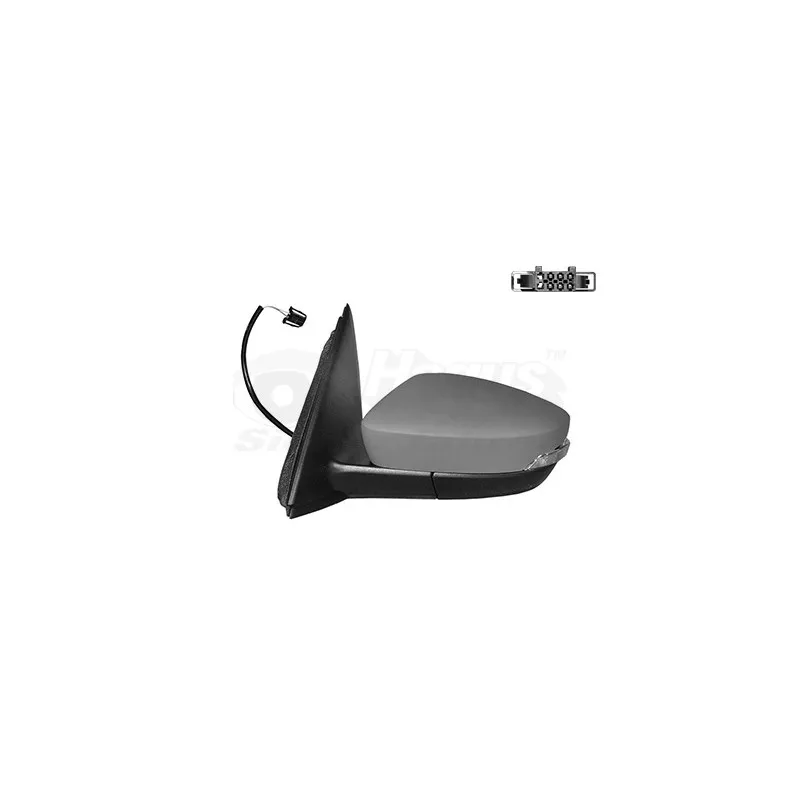 Rétroviseur extérieur VAN WEZEL 7629817