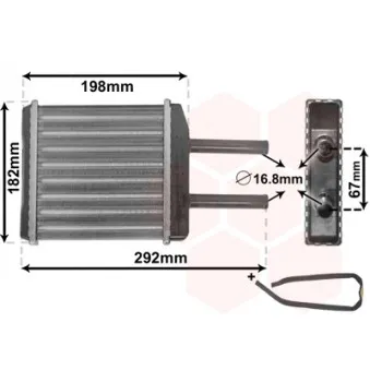 Système de chauffage VAN WEZEL 81006024