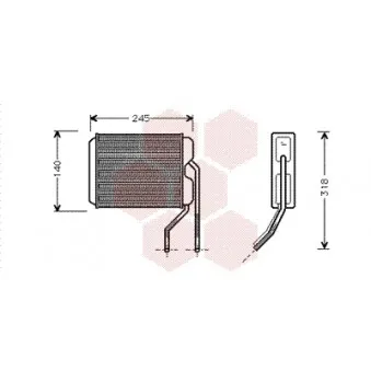 Système de chauffage VAN WEZEL 81006026