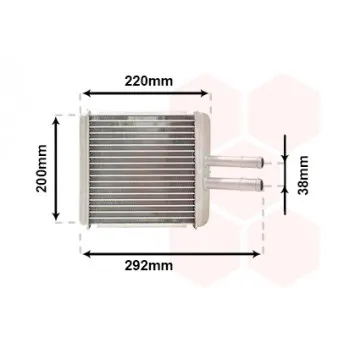 Système de chauffage VAN WEZEL 81006027