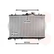 Radiateur, refroidissement du moteur VAN WEZEL 82002047 - Visuel 1