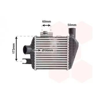 Intercooler, échangeur VAN WEZEL