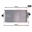 Intercooler, échangeur VAN WEZEL 82004337 - Visuel 1