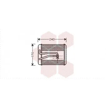 Système de chauffage VAN WEZEL 82006119