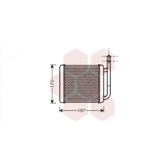 Système de chauffage VAN WEZEL 82006136