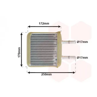 Système de chauffage VAN WEZEL 82006137