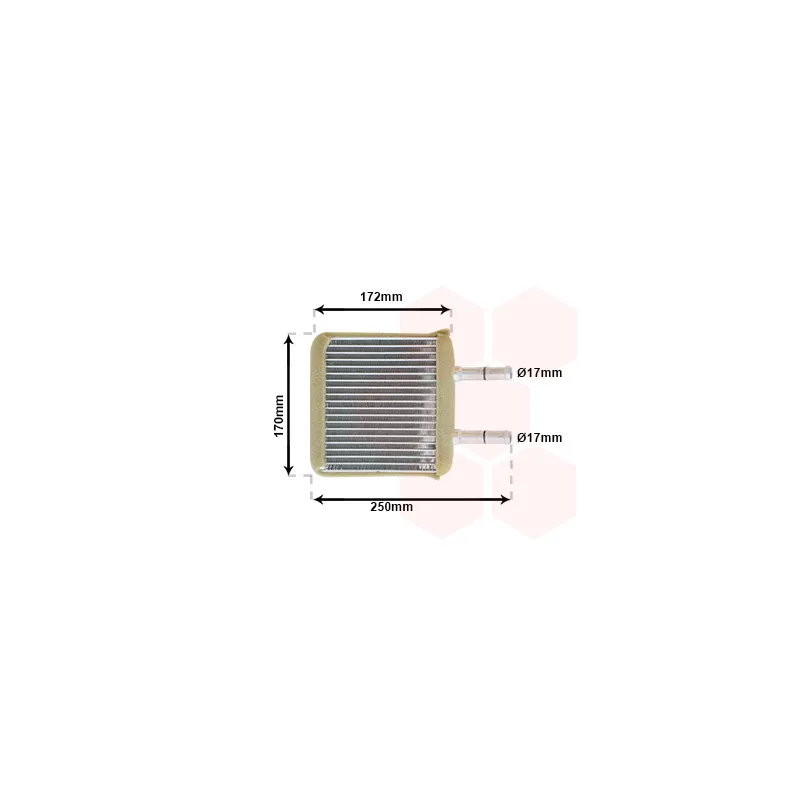 Système de chauffage VAN WEZEL 82006137