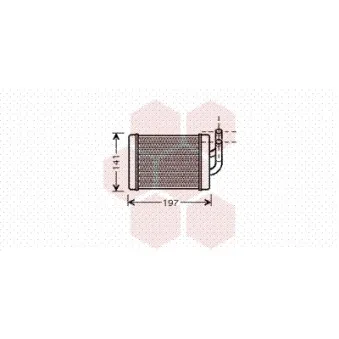 Système de chauffage VAN WEZEL 82006158