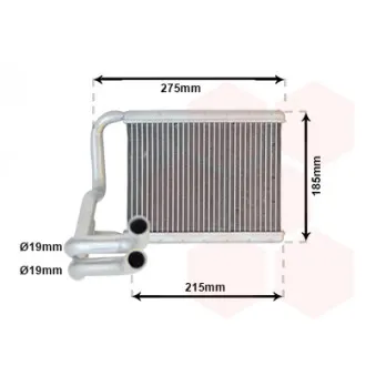 Système de chauffage VAN WEZEL 82006213