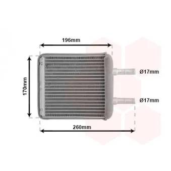 Système de chauffage VAN WEZEL 82006216