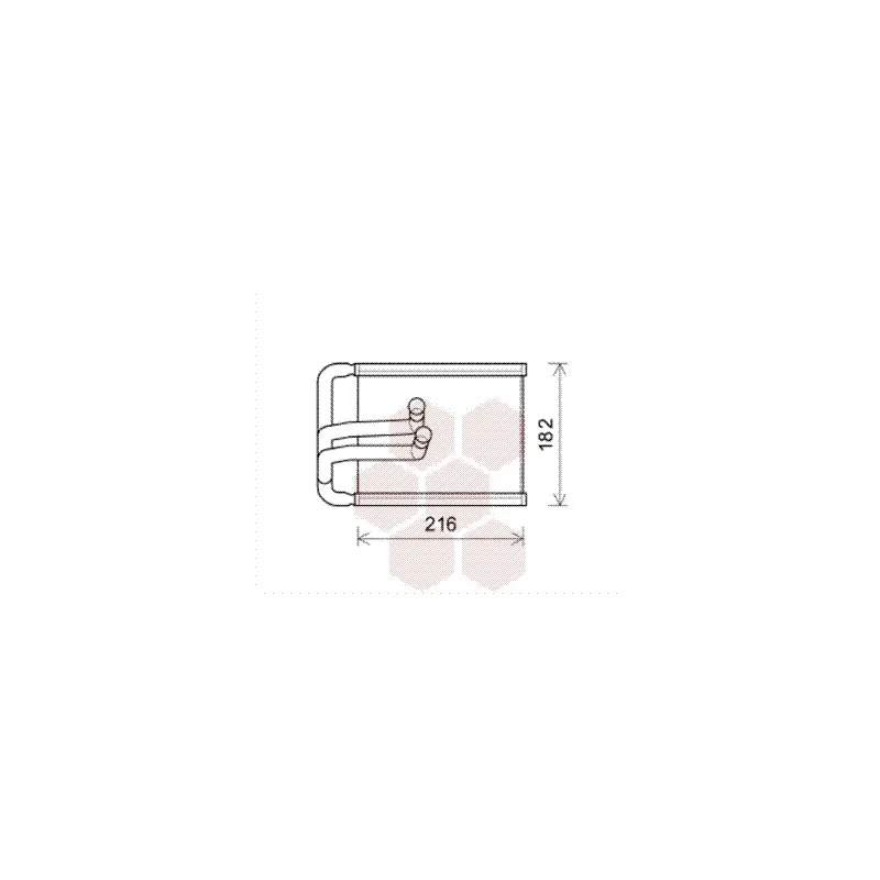 Système de chauffage VAN WEZEL 82006254