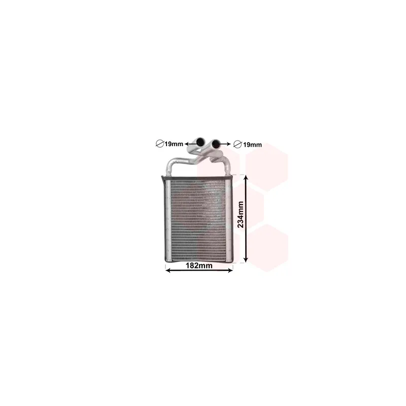 Système de chauffage VAN WEZEL 82006356