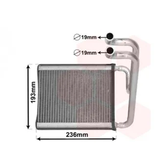 Système de chauffage VAN WEZEL 82006391