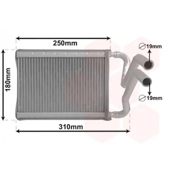 Système de chauffage VAN WEZEL 82006437